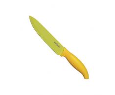 Excelsa Cuchillo Chef, Mango y Hoja de Colores, 15 cm, 6 Unidades