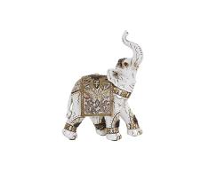 Figura Decorativa de la Marca DKD Home Decor Elefante Blanco Resina (13 x 6 x 18 cm) (Referencia: S3016872)