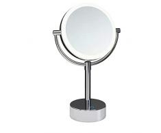 Cosmic - Espejo de Aumento Led BaÃ±o | Acabado Cromo - Ideal para BaÃ±os, Lavabos y Aseos | Medidas 20,5 x 39,1 x 12,5 cm