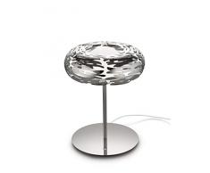 Alessi Lámpara De Mesa de Diseño en Acero Inoxidable 18/10, única