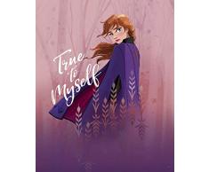 Komar Disney Wandbild Von Frozen Anna True to Myself | Kinderzimmer, Babyzimmer, Dekoration, Kunstdruck | ohne Rahmen | WB076-40x50 fotomural, carbÃ³n