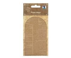 Ursus 40770002 - Bolsas de papel para regalo, 6 unidades de 7 x 10,2 cm, multicolor, tamaÃ±o Ãºnico