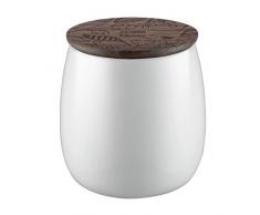 Alessi The Five Season MW62S 3 W Vela Perfumada Base Vegetal, PequeÃ±a-Frutos Rojos con Higo y Notas de Madera, Hmm, Cera, Porcelana, Fresno, Blanco