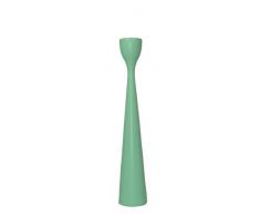 Freemover Rolf M - Candelabro (Madera de Haya, 5,5 cm), Color Turquesa
