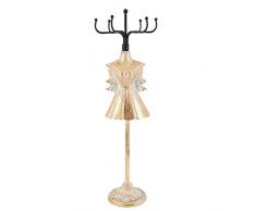 Clayre & Eef 63447 - Soporte para Joyas (8 x 8 x 28 cm)