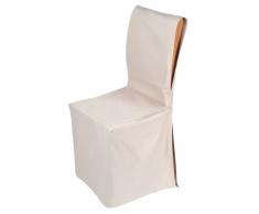MADURA - Funda para Silla Ajustable, 100% algodón, Beige, Talla única