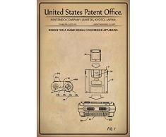 Schatzmix - Cartel de Chapa con diseÃ±o de Patente para Animales de Juguete