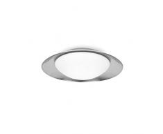 Faro 62141 - Side plafon ø390 Blanco/niquel Mate led 15w 3000k