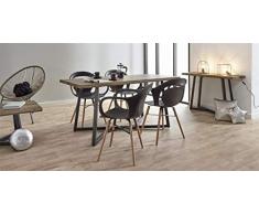 Mesk silla en madera y en PP l.60Â X p.60Â X h.81Â cm