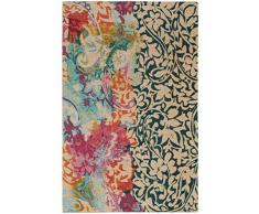 benuta Alfombra de fácil Cuidado para Pasillo y Otras Salas de Estar, algodón, Multicolor, 80x165 cm