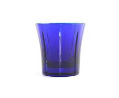 Cristal de Sèvres Vaso, Azul Cobalto