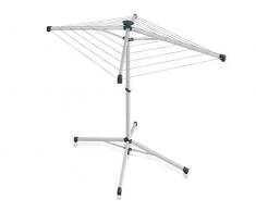 Leifheit Tendedero de pie LinoPop-Up 140, tendedero plegable, compacto y ligero, prÃ¡ctico tendal vertical con 14 metros de longitud de tendido