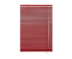Gardinia 10007313 - Persiana (aluminio, láminas de 25 mm de grosor, 40 x 175 cm), color rojo