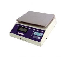 Weightstation - Báscula electrónica (sensibilidad de 0,5 g), color plateado