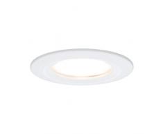 Paulmann Nova 93870 Luminaria LED, Coin, Foco Plano Slim, proyector de Techo Redondo 3x6,8Â W, lÃ¡mpara empotrable Regulable, IP44 Resistente a Salpicaduras de Agua Fest verbaut, 20.4 W, Blanco Mate