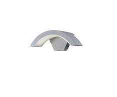 Trio 220960187 Harlem - Aplique, bombilla incluida, SMD, LED, 6 W, 420 lm, 3000 K, 230 V, A+, IP54, 10 x 30 cm, aluminio fundido, titán