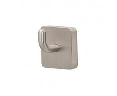 Tiger Onu Gancho para Ropa y Toallas PequeÃ±o, Acero Inoxidable Cepillado, 3,3x3,3x2,7 cm