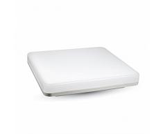 Plafón LED SMD 15 W trimless techo cuadrado 4000 K IP44 – vt-5567