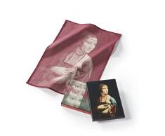 Musearta TT-LV-LE-10-V424198 - Juego de 3 Toallas de Cocina Unisex con diseño de Lady with an Ermine Des Artilers Leonardo da Vinci de algodón en el tamaño de 50 x 70 cm, TT-LV-LE-10-V424198
