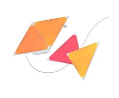 Nanoleaf Shapes Triangle Starter Kit, 4 TriÃ¡ngulos Luminosos LED RGBW - Apliques de Pared Interior Modulares, Luces Led Inteligentes 16M Colores WiFi, Compatible con Alexa, para DecoraciÃ³n y Gaming