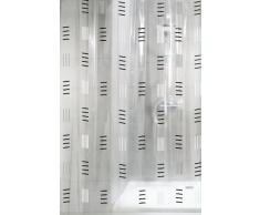 Kleine Wolke 4939901305 - Cortina de ducha, vinilo, impermeable, anti humedades y lavable a máquina, color