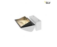 SLV merado Flood WL, lámpara LED Indoor montaje en pared, color blanco, 4000 K, 40 ° Lámpara, aluminio, W