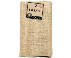 Canvas Lienzo Corp Cinta de Almohada Rectángulo (25,4 x 18-Inch-Natural