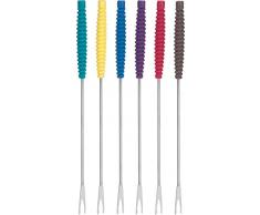 Trudeau 5050618Â Set de 6Â Tenedores para Fondue, Multicolor