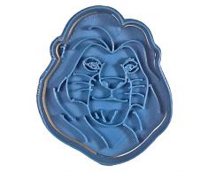 Cuticuter Mufasa Cortador de Galletas InspiraciÃ³n El Rey LeÃ³n, azul