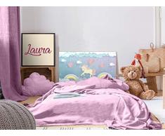 Oedim - Cabecero Cama PVC Infantil Unicornio 115x60cm | Disponible en Varias Medidas | Cabecero Ligero, Elegante, Resistente y Económico