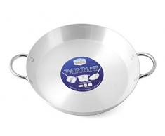 PARDINI Omnia - Cazuela de Acero con 2 Asas, Gris, 40 cm