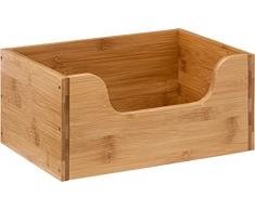 Cesta apilable bam h.15cm, beige