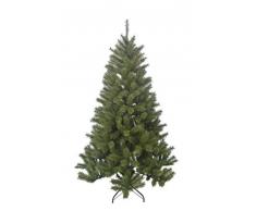 Black Box Trees 1002222-02 árbol de Navidad Artificial Delmonto Altura 185 cm diámetro 114 Am, 715 Ramas, PVC Duro y Blando Aguja, Puntas con Hielo