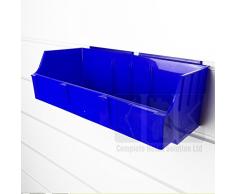 Complete Retail Source ltd Caja de Almacenamiento de Gran Resistencia (Azul, 10), Color Azul