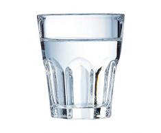 Arcoroc ARC 04755 Granity - Vaso de chupito (cristal, 45 ml, 12 unidades), transparente