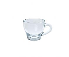 ExcelsaÂ âÂ Taza de CafÃ©, sin Plato, 8Â cl, Cristal, Transparente