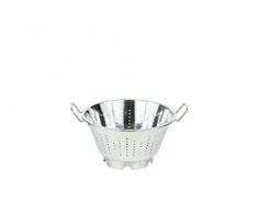 LOUIS TELLIER - Colador cÃ³nico con pie - 2 asas - acero inoxidable - 24 cm