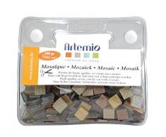Artemio Chic Mosaico Escarcha, Resina, Multicolor, 12Â x 4Â x 10Â cm