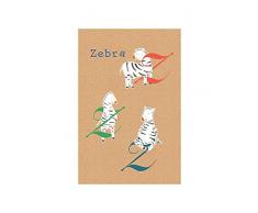 Komar Wandbild Von ABC Animal Z | Poster, Bild, Wohnzimmer, Schlafzimmer, Dekoration, Kunstdruck | ohne Rahmen | P036Z-30x40 fotomural, carbÃ³n