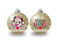 ARDITEX WD14013 Pack de 10 Bolas árbol de Navidad diámetro 6cm. de Disney-Minnie