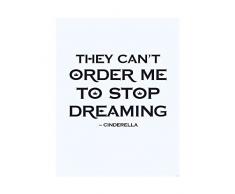 Komar Disney Wandbild Von fotomural, carbÃ³n, 40 x 50 cm