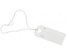 Mopec XA90.5 Tarjeta Deseos corazón IT, 3 x 7 cm, Pack de 24, Cartulina, Multicolor, 7 x 3 cm,