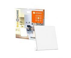 LEDVANCE SUN@HOME plafÃ³n LED, WIFI aplique blanco 35W regulable, 3250 Lm, 2200-5000k, 60cmx60cm, CRI>95, aplique y techo con Alexa, google, app controlable, Smart+ Planon Frameless Square.