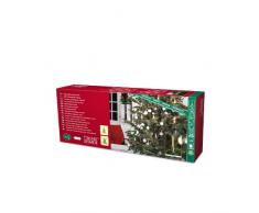 Konst Smide 1166-000 - Guirnalda de luces led para el árbol de Navidad (16 velas luminosas, 16 diodos de cálida luz blanca, transformador interno de 4,5 V, incluye interruptor)