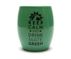 Mate Green Vasos cerÃ¡micos, Verde, 10x10x10