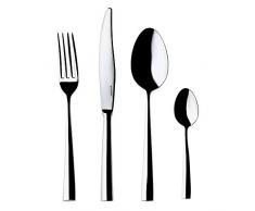 Guzzini Icons Antonio Citterio with Toan Nguyen, Juego de Cubiertos de Acero, 40 x 30 x 4,5 cm, Cromado