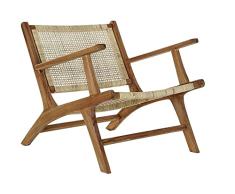 DT MB-182316 Butaca Teca Ratan, 69 X 78 X 68, Natural