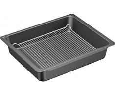 Siemens HZ633070 - Bandeja de Horno (Rectangular, Negro, 2 kg, 2,5 kg)
