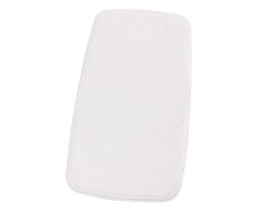 RIDDER Capri - Alfombrilla de baño (Goma, 38 x 89 cm), Color Blanco