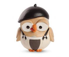 Egan - Figura de cerámica, Color Marfil, pequeño